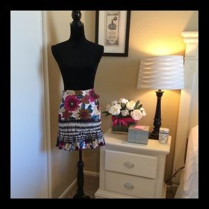100% Silk wrap skirt by Nicole Miller Studio